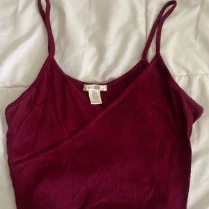 Maroon tank top